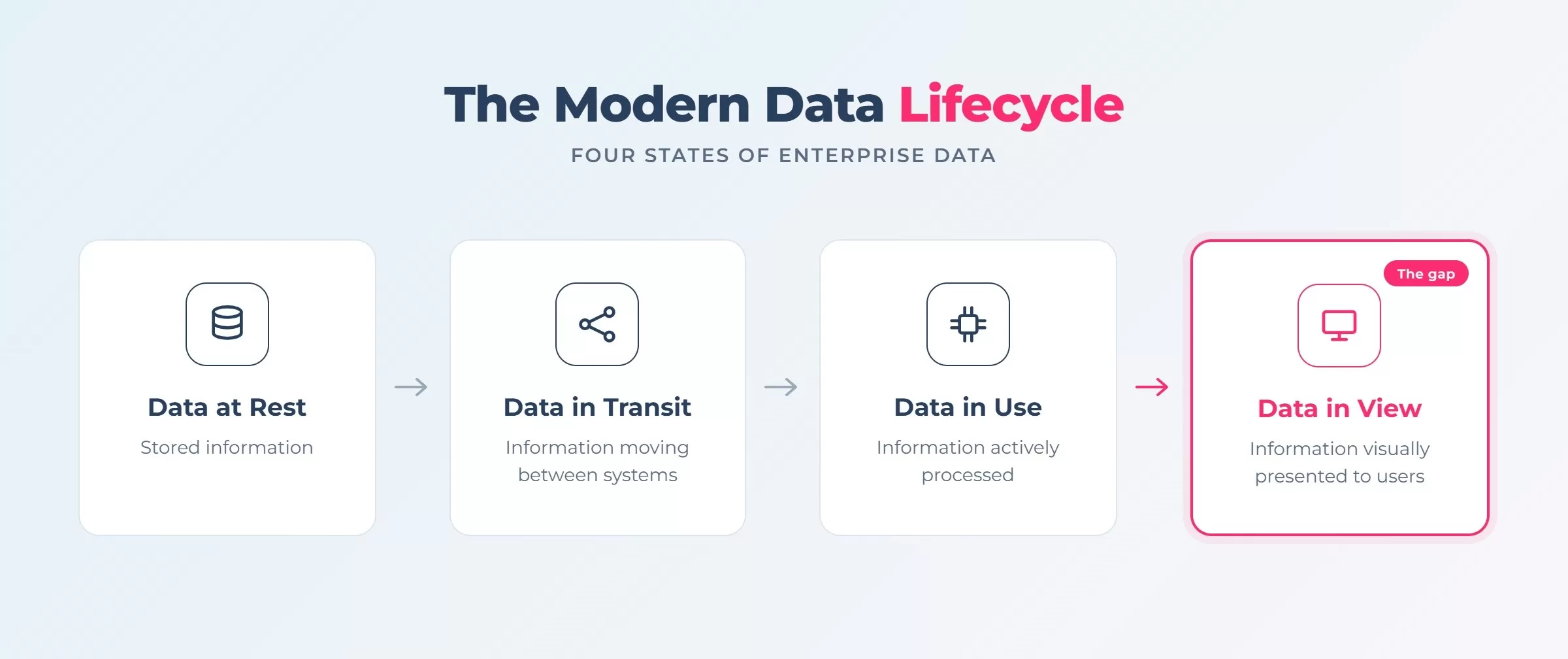 What Is Data in View? Understanding the Next Layer of Data Security 3 Data-in-View-Lifecycle